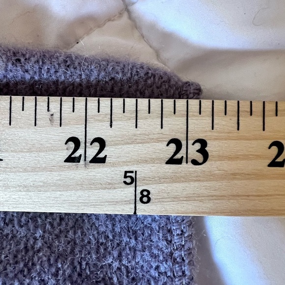 Cabela's Size L Lavender Pockets Wool Button-Up Cardigan Embroidery NWOT - Picture 11 of 11